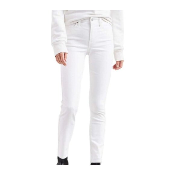 **LEVI'S** HI Rise Skinny 721 White 10M 30X30 NWT - Picture 1 of 5